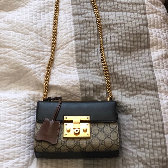 Gucci Handbags - GG Supreme Padlock Small